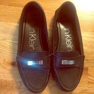 Calvin Klein black loafers